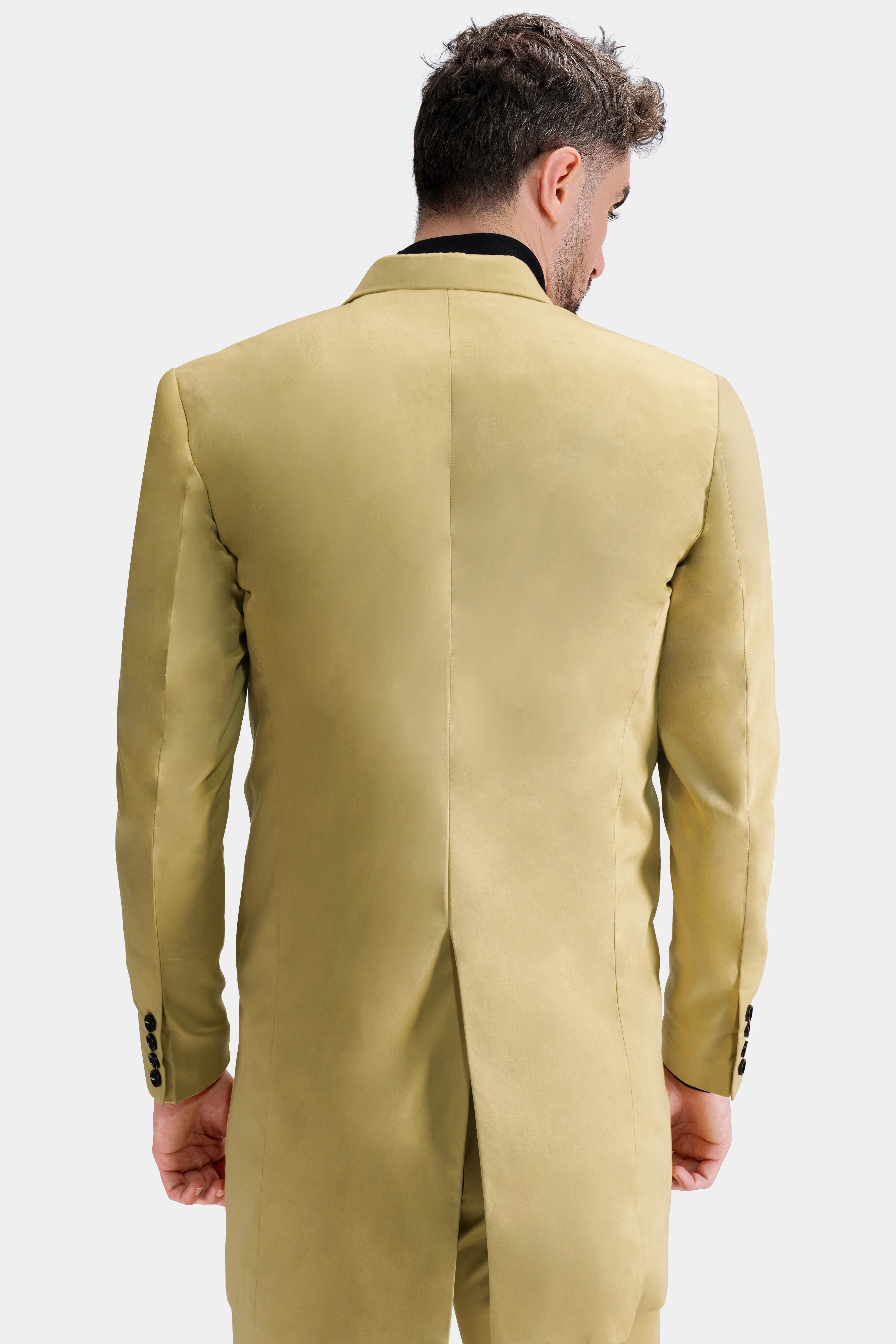 Apache Brown Premium Cotton Overcoat - Image 6