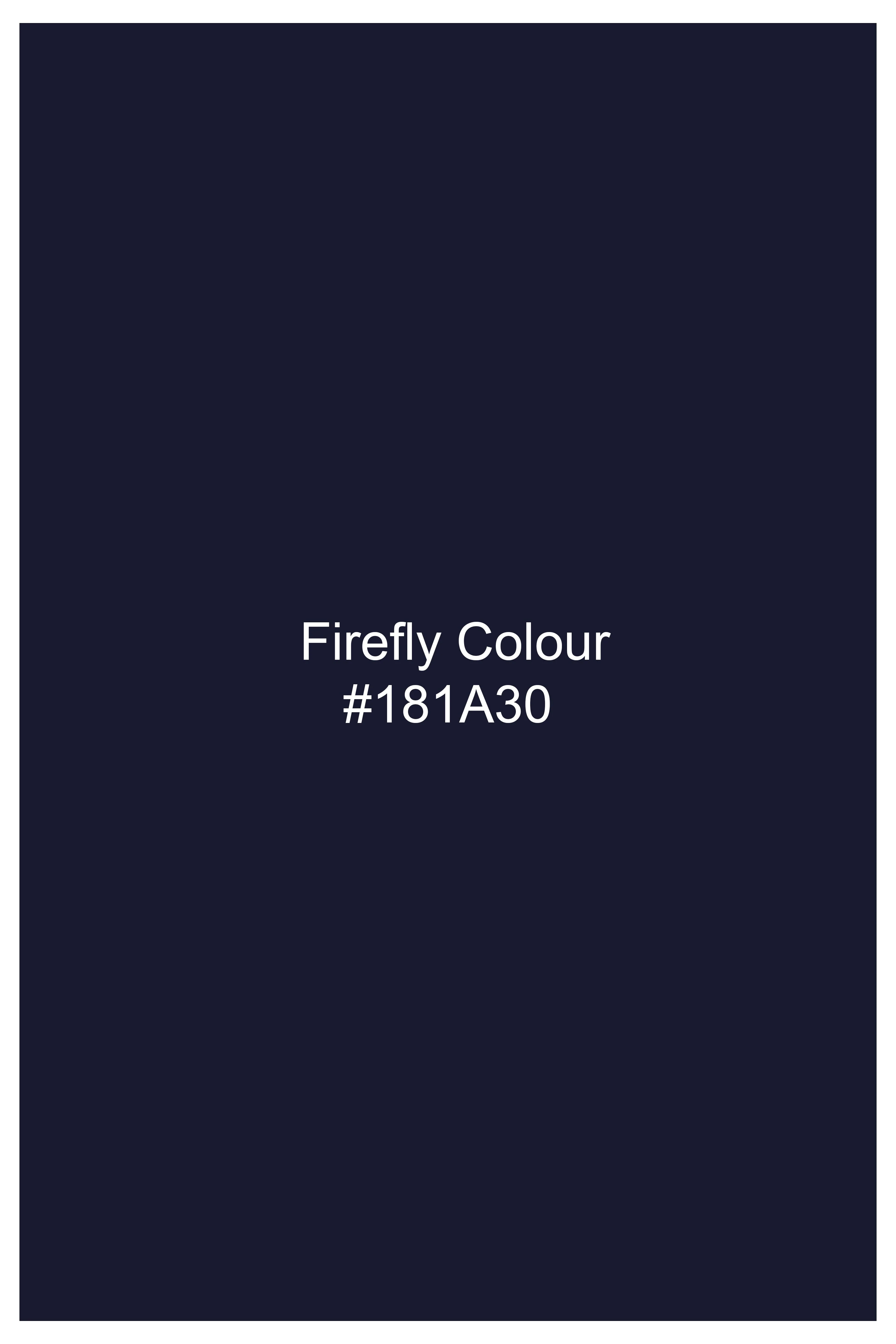 Bluvivo-Firefly Denim Blue Polka Dots Printed Super Soft Premium Cotton Casual Shirt - Image 7