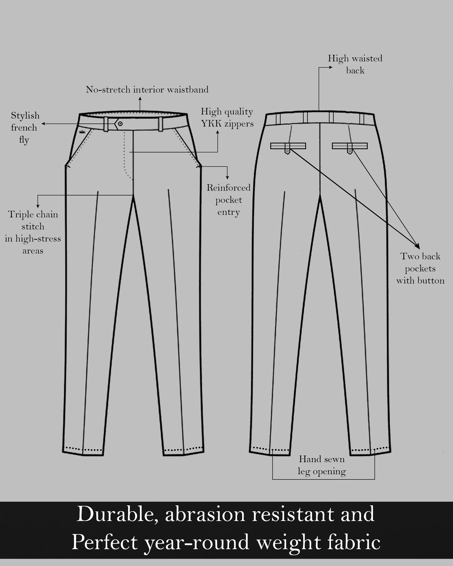 Chicory Brown Windowpane Wool Rich Suit - Image 19