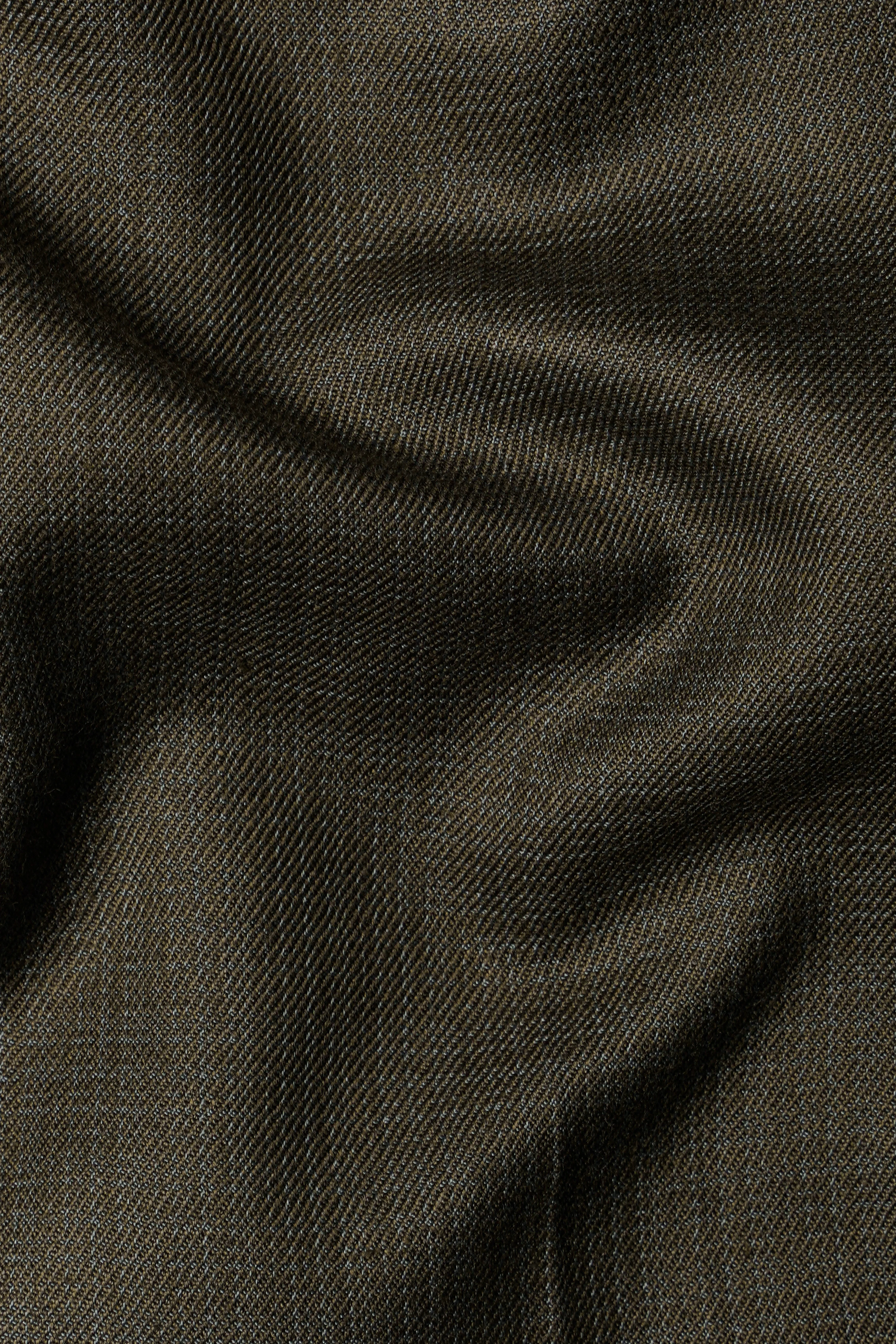 Eclipse Brown Wool Rich Double Breasted Sports Suit - Image 3