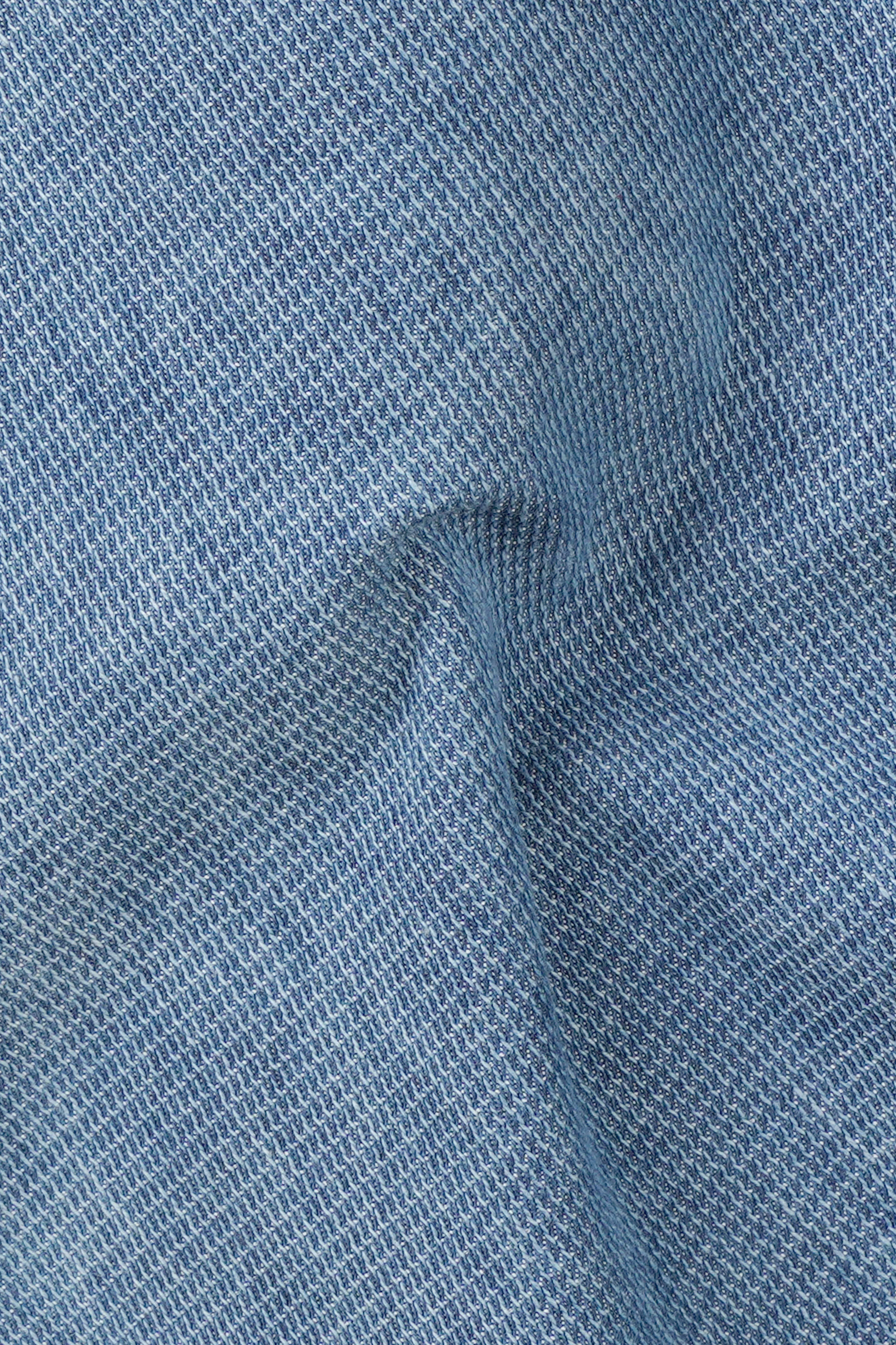 Glacier Blue Rinse Washed Cargo Denim - Image 3