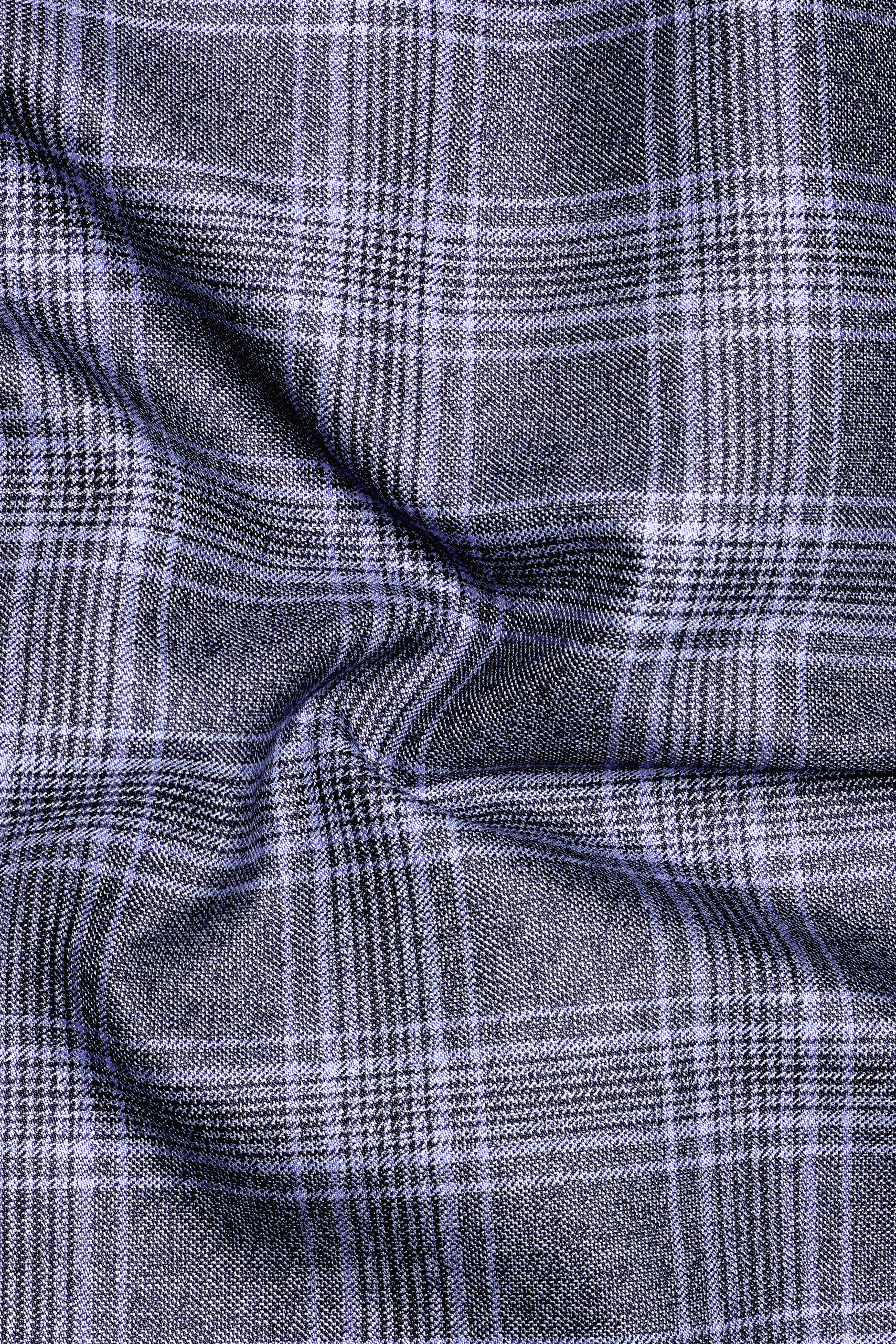 Ironside and Casper Gray Plaid Wool Rich Waistcoat - Image 3