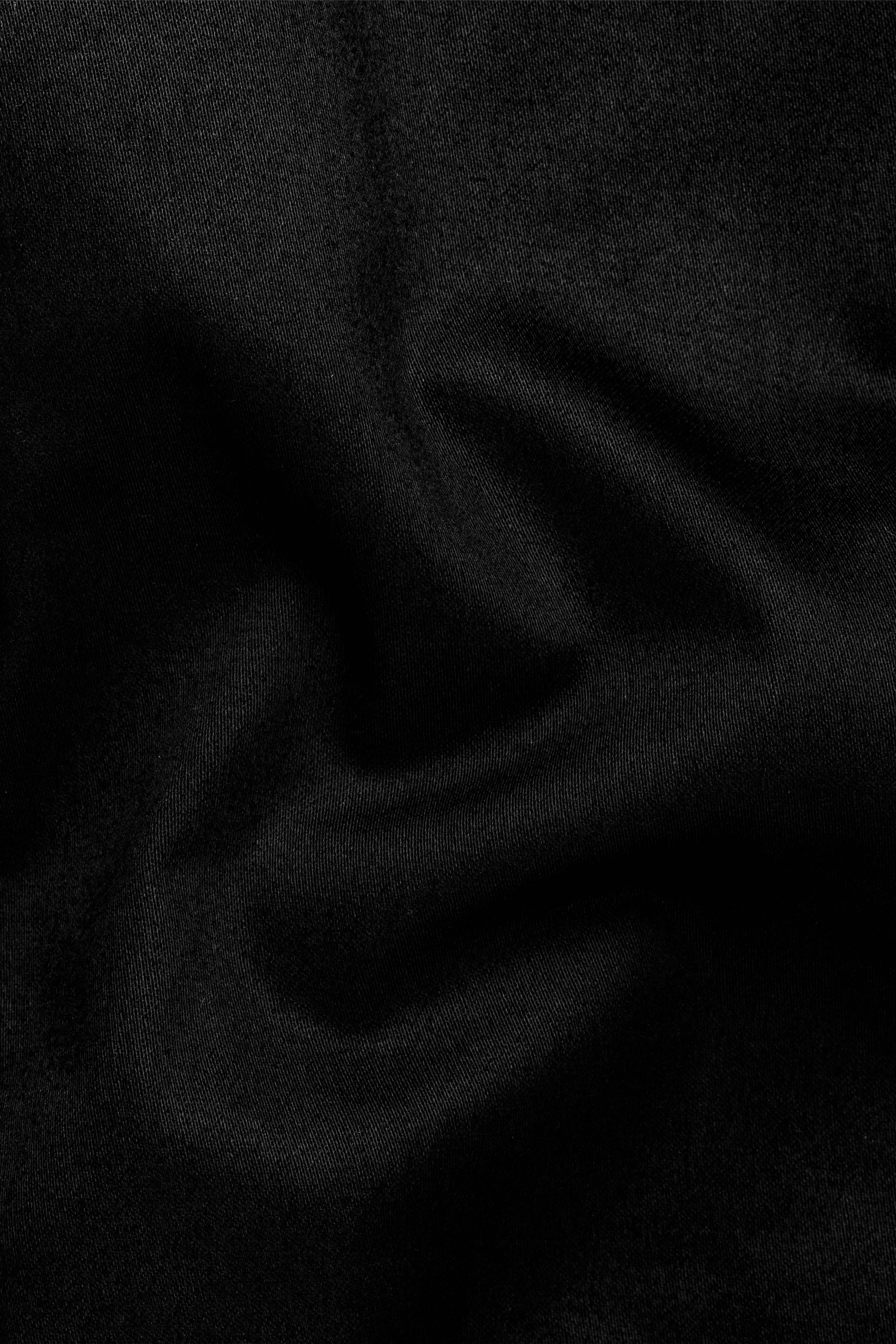 Jade Black Stretchable Premium Cotton Tuxedo traveler Blazer - Image 3