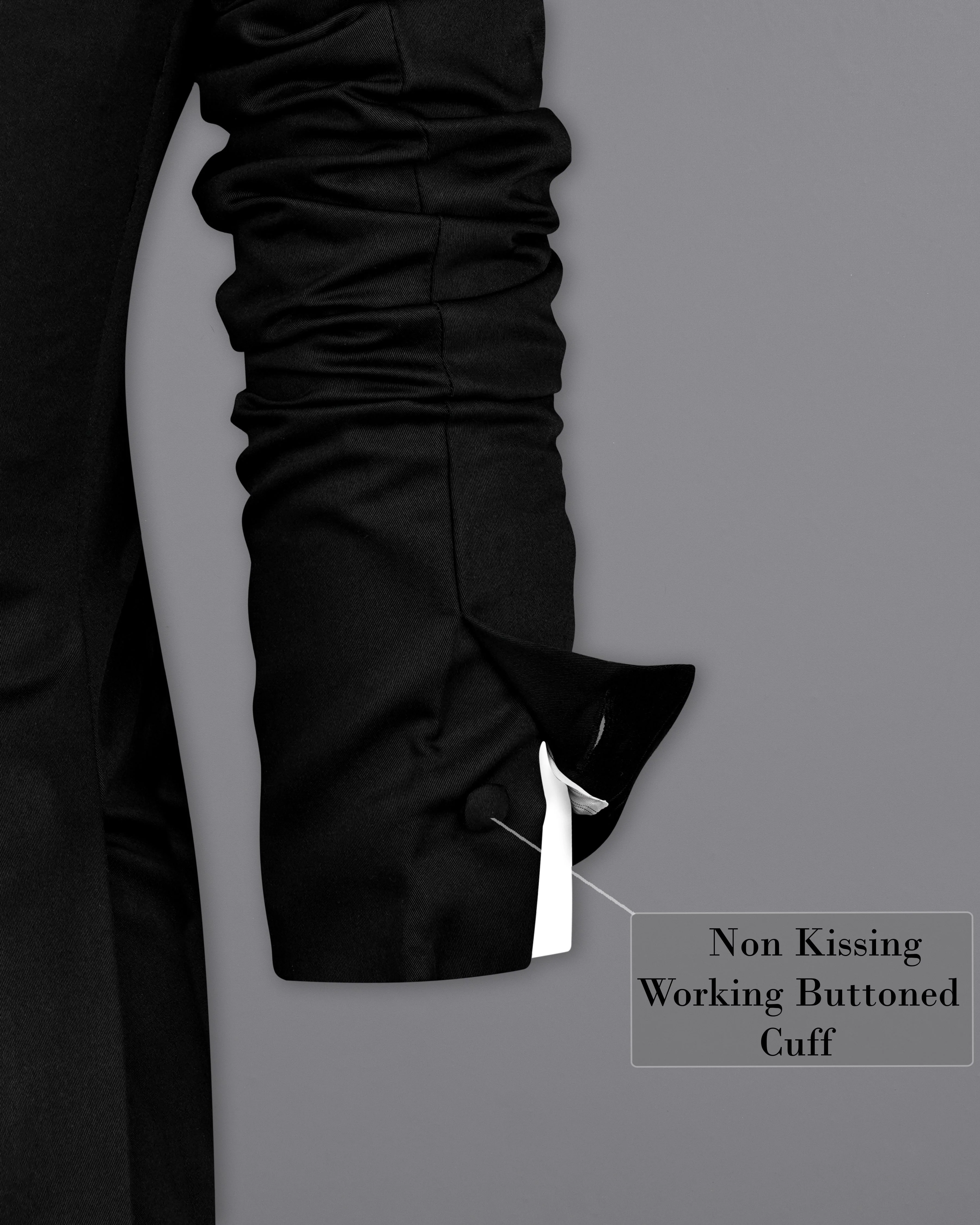 Jade Black Premium Cotton Women's Suit - Image 4