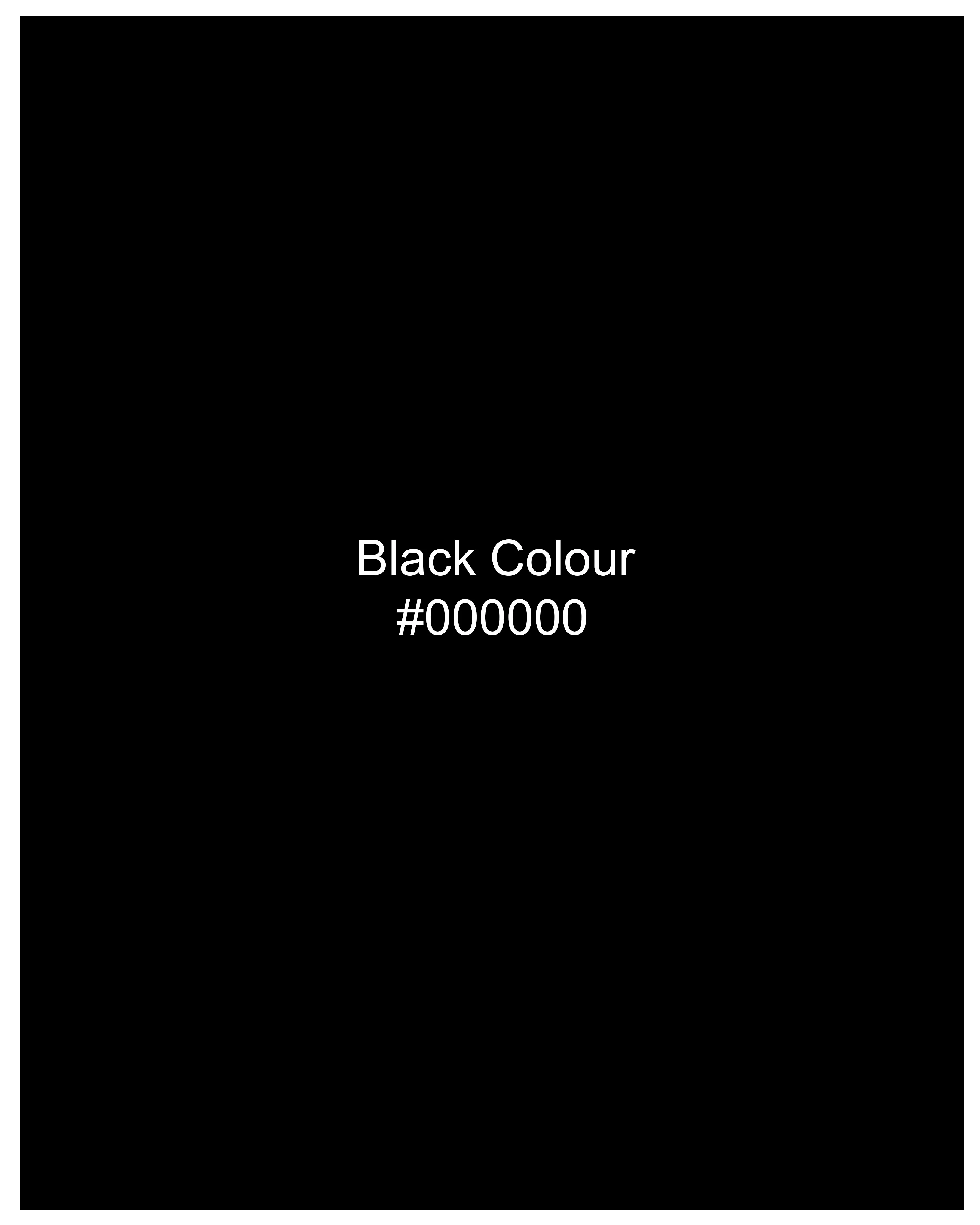 Jade Black with White Borders Premium Cotton Women's Blazer - Image 13