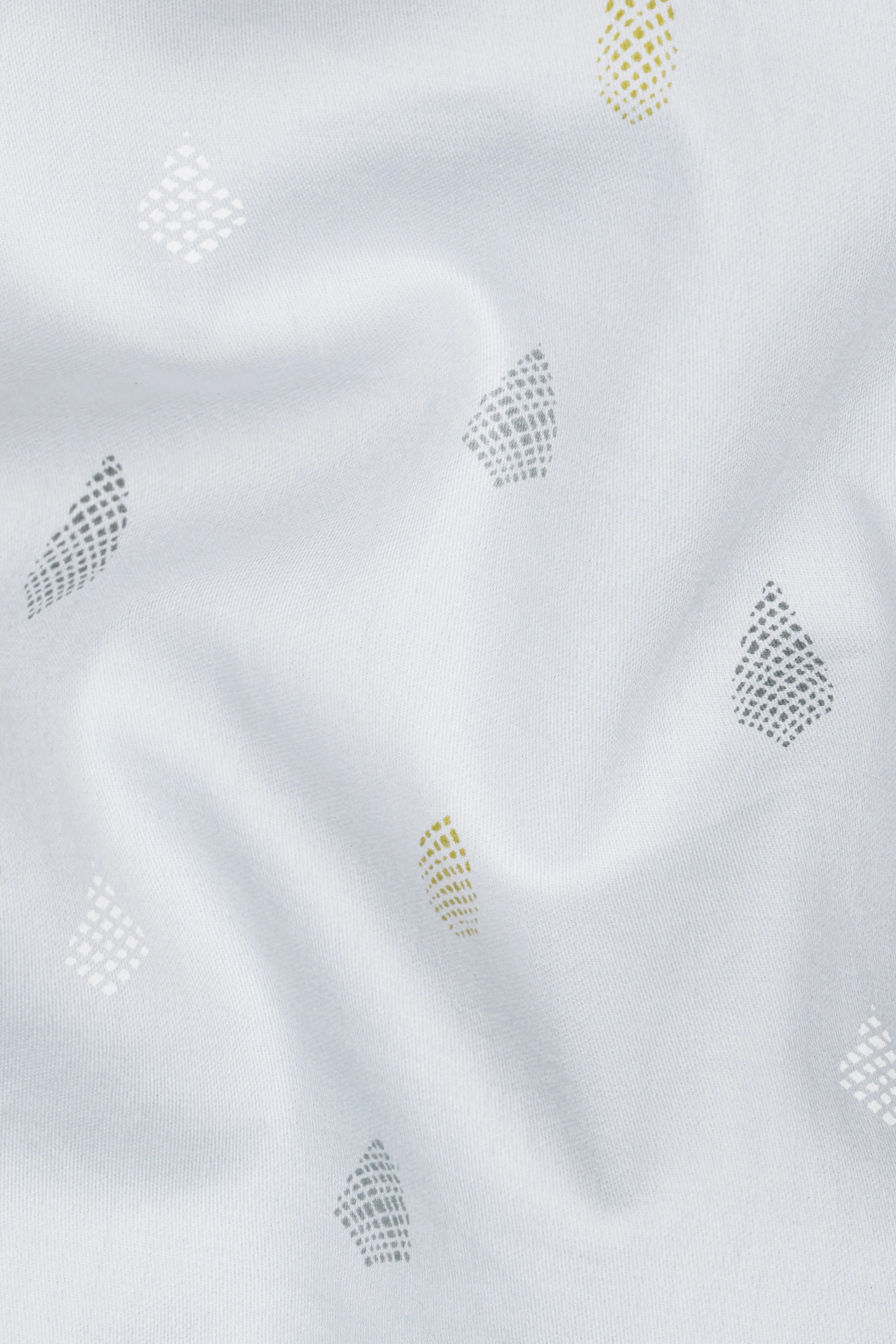 Mist Gray Multicolour Printed Super Soft Premium Cotton Shirt - Image 3