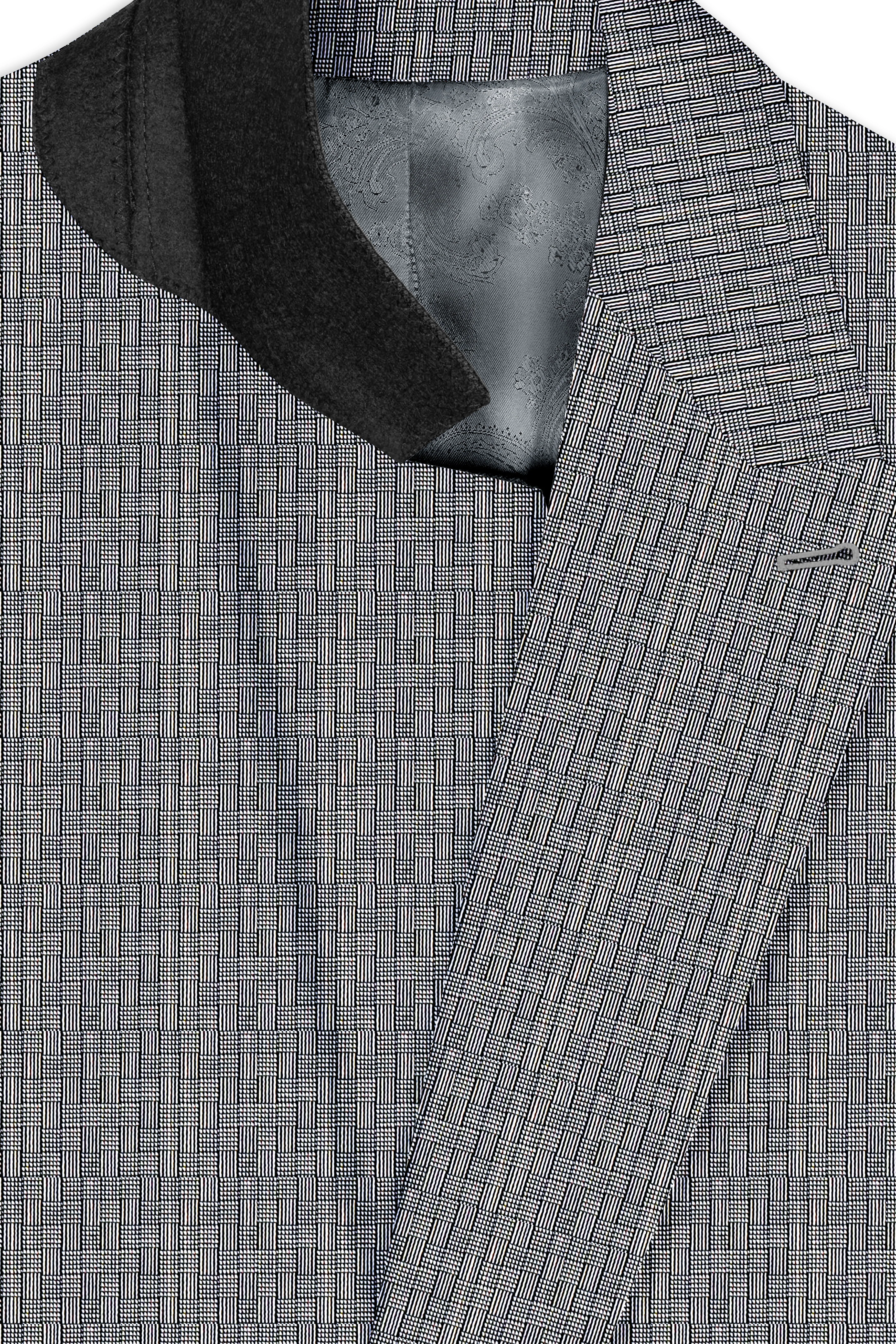 Mobster Gray Double Breasted Suit - Image 5