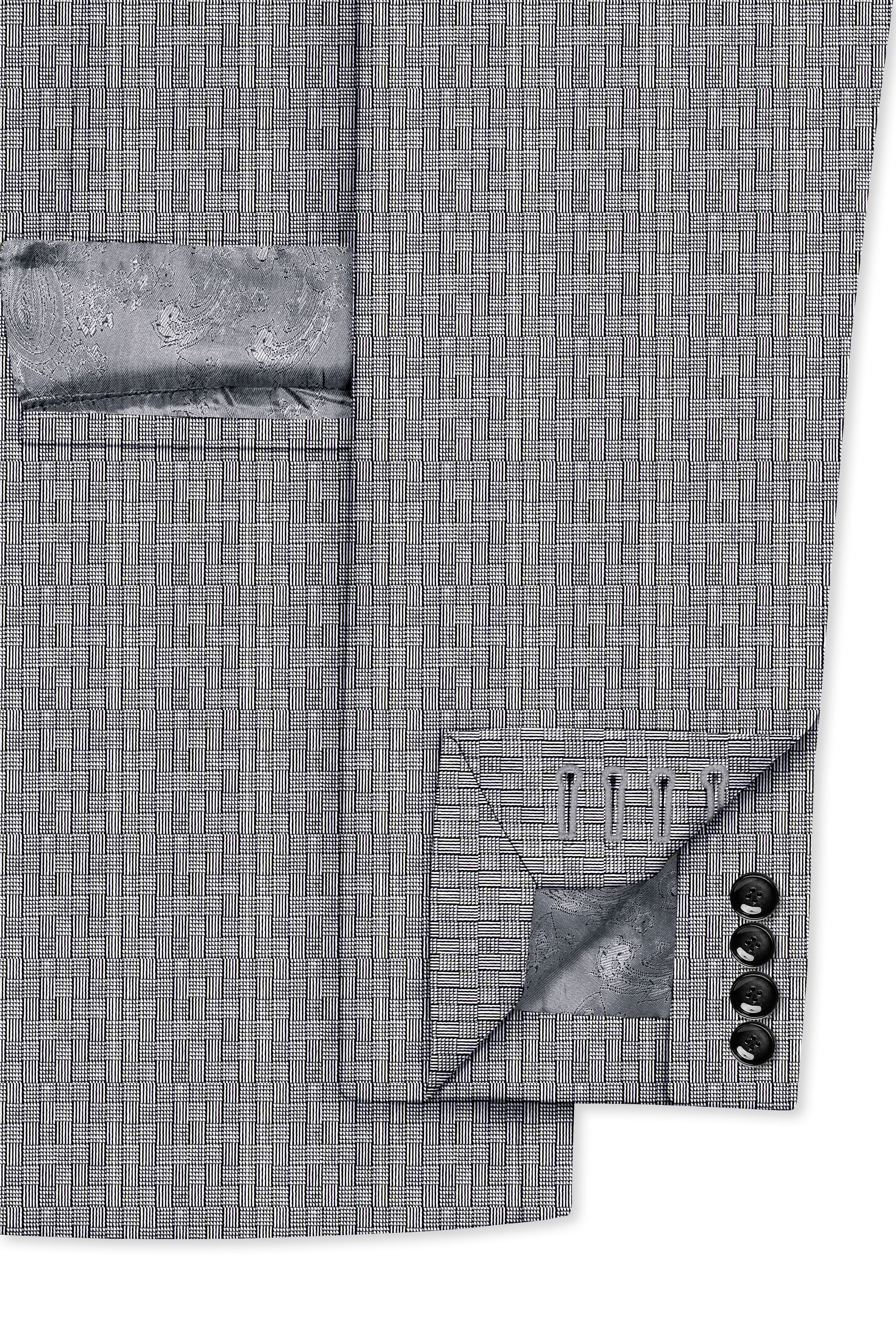 Mobster Gray Double Breasted Suit - Image 7