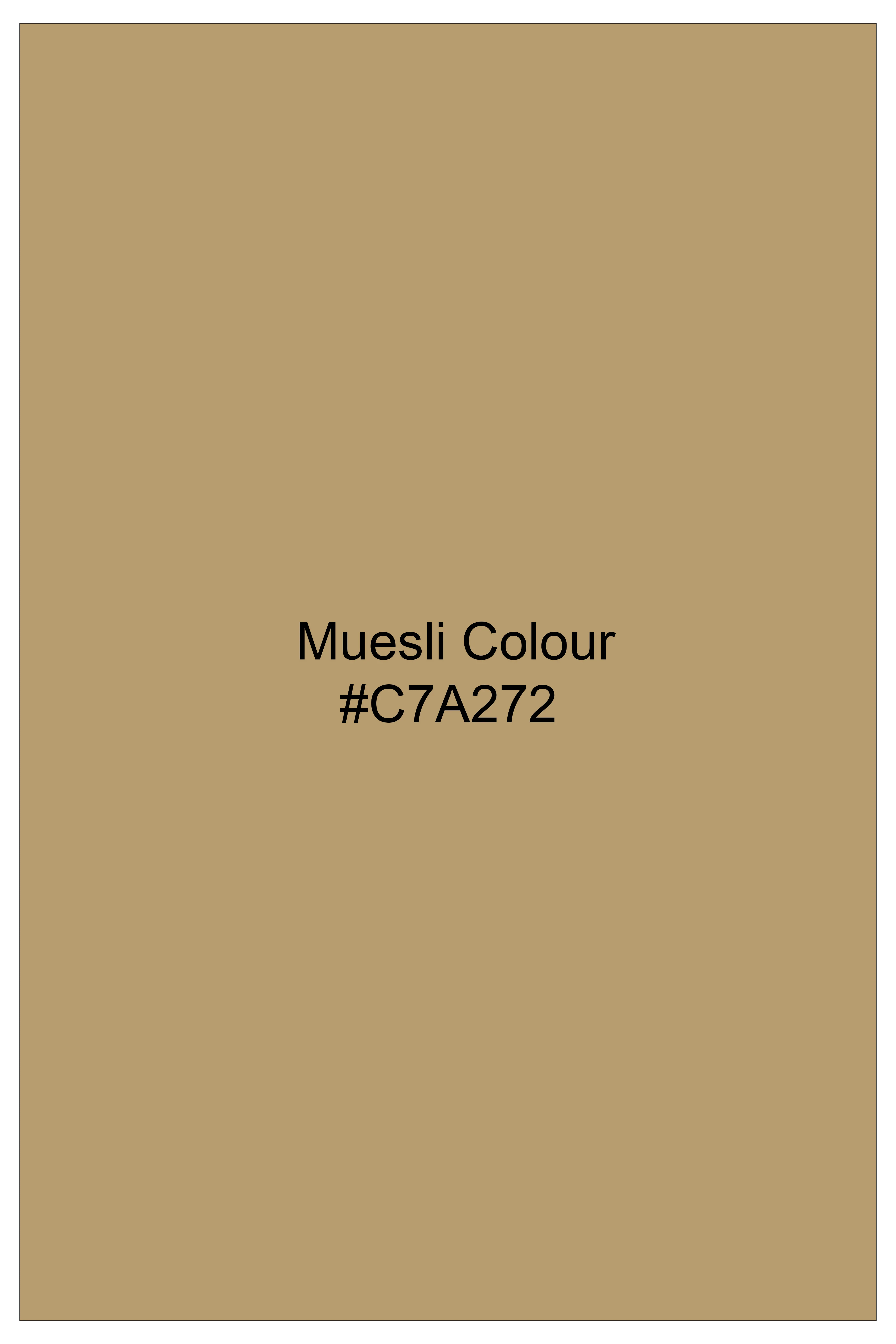 Muesli Brown Wool Rich Designer Blazer - Image 8