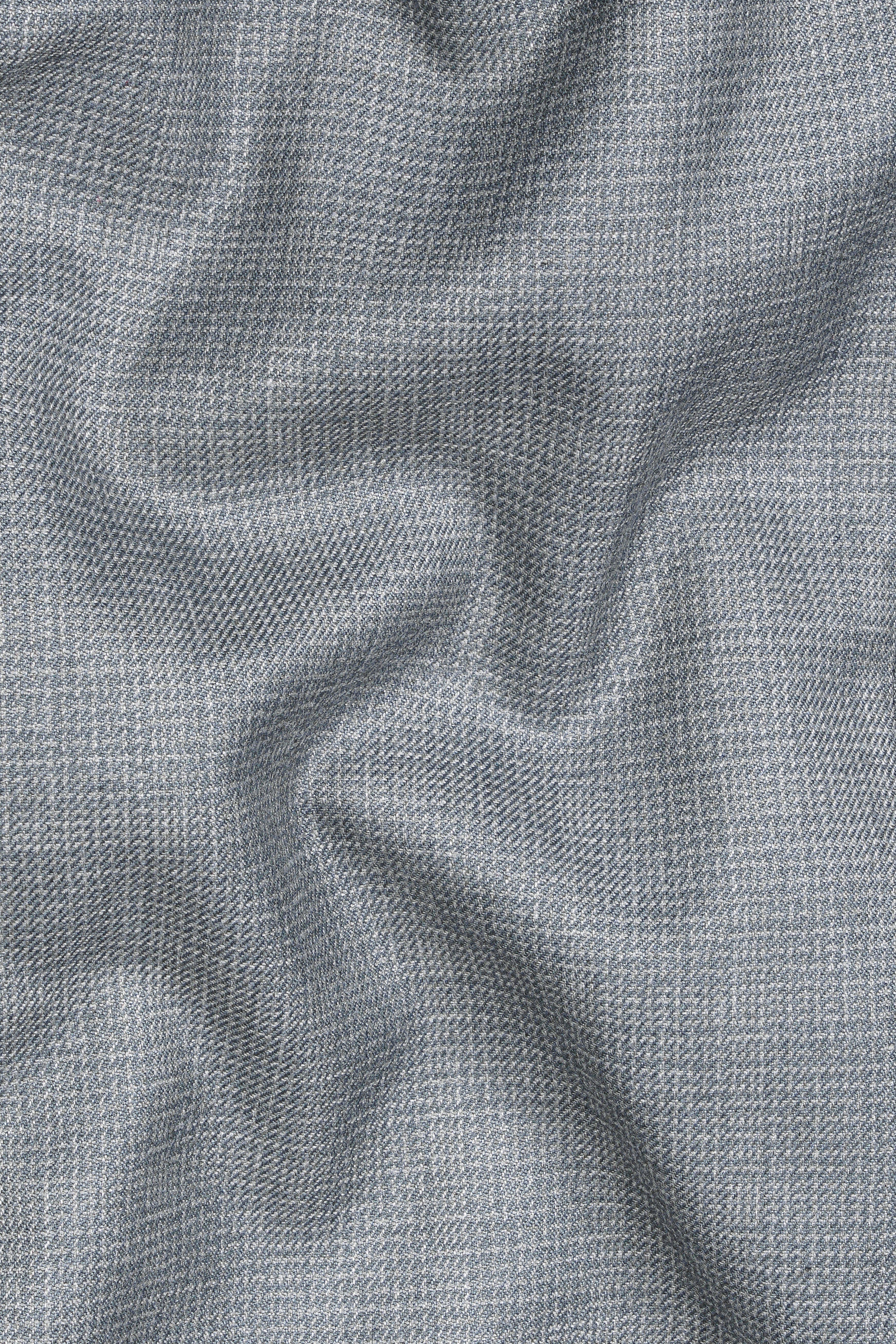 Oslo Gray Double Breasted Wool Rich Sports Blazer - Image 3