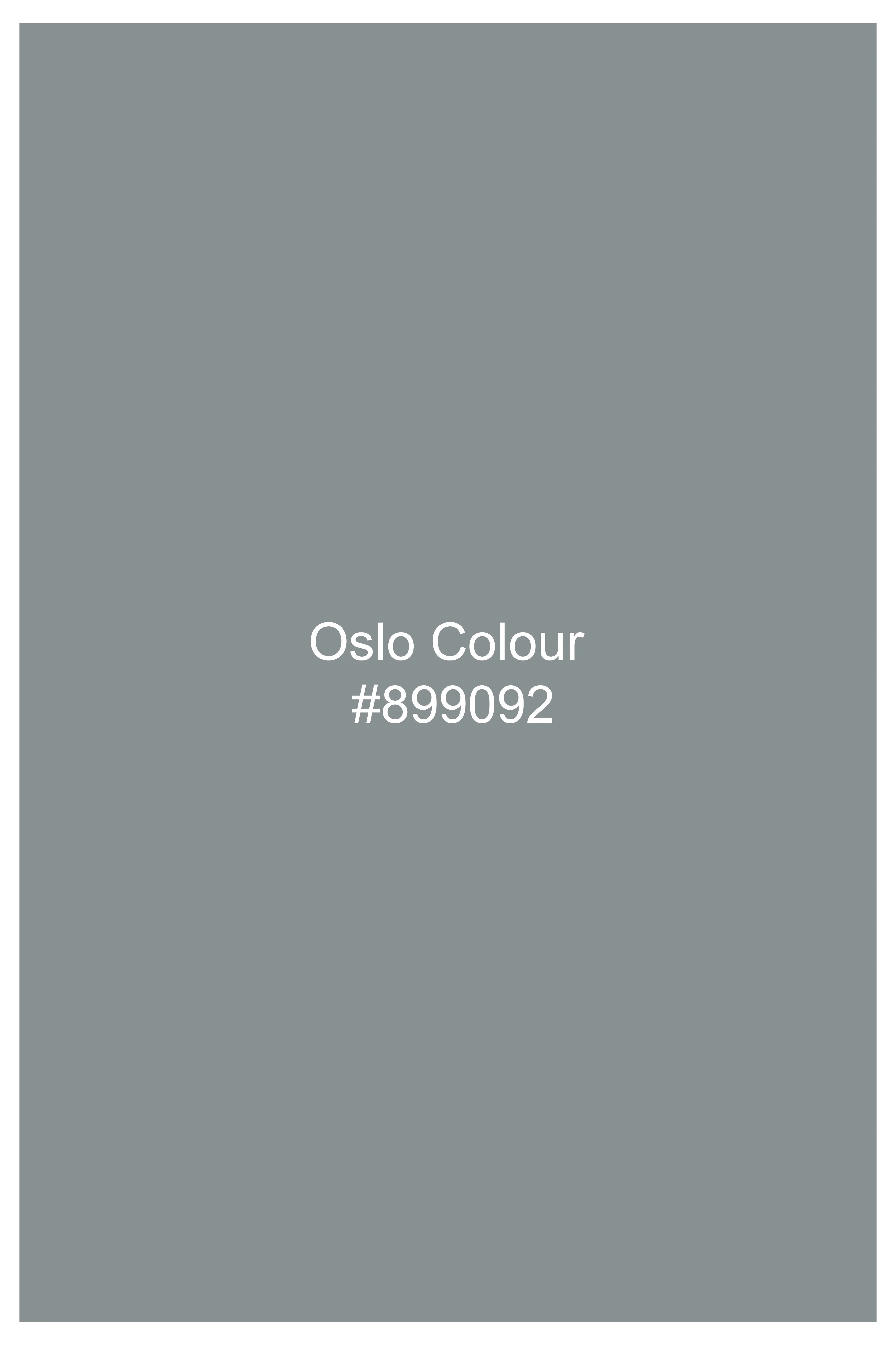 Oslo Gray Double Breasted Wool Rich Sports Blazer - Image 7