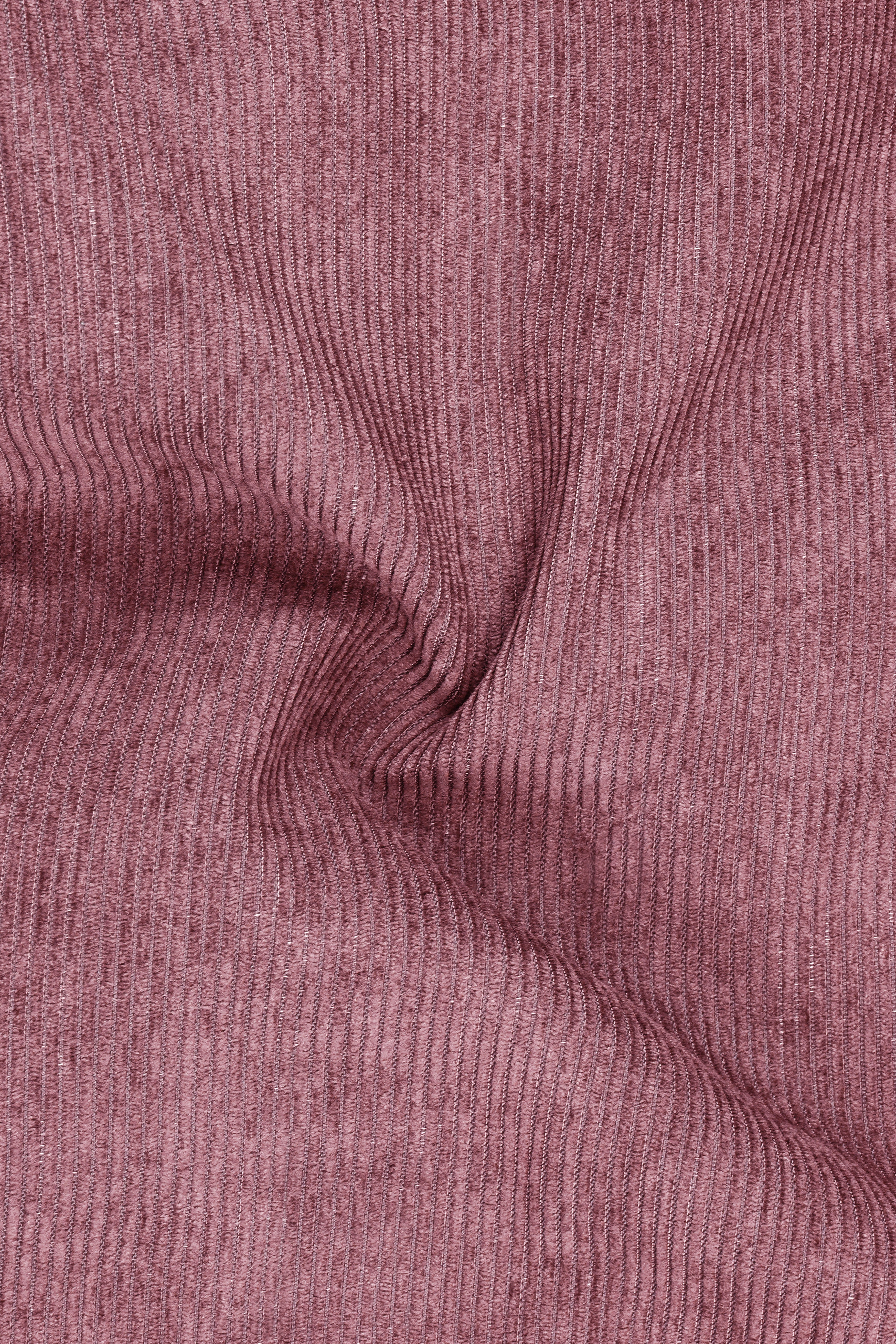 Petalux-Oriental Pink Corduroy Single Breasted Sports Blazer - Image 3