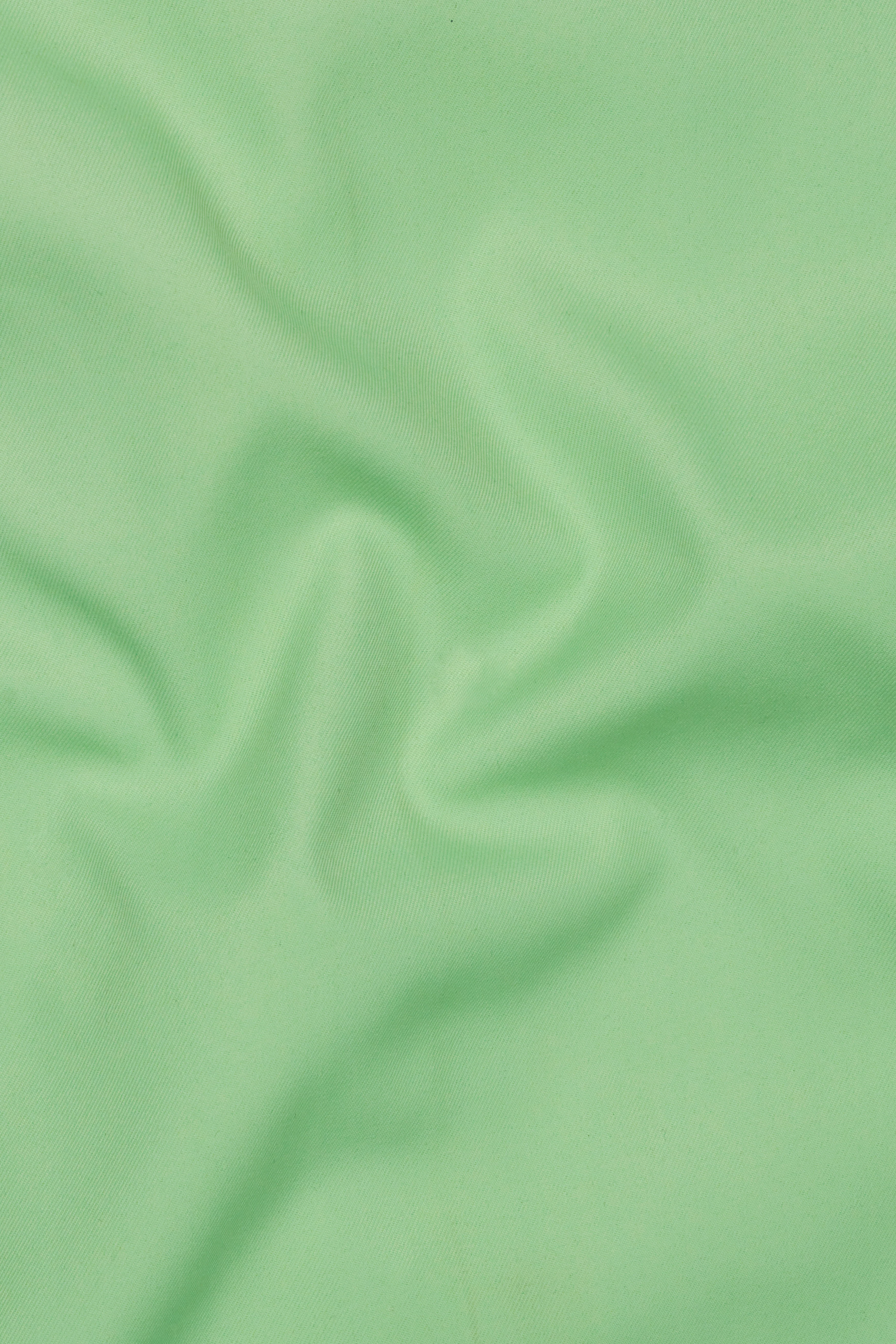 Pistachio Green Wool Rich Bandhgala Blazer - Image 3