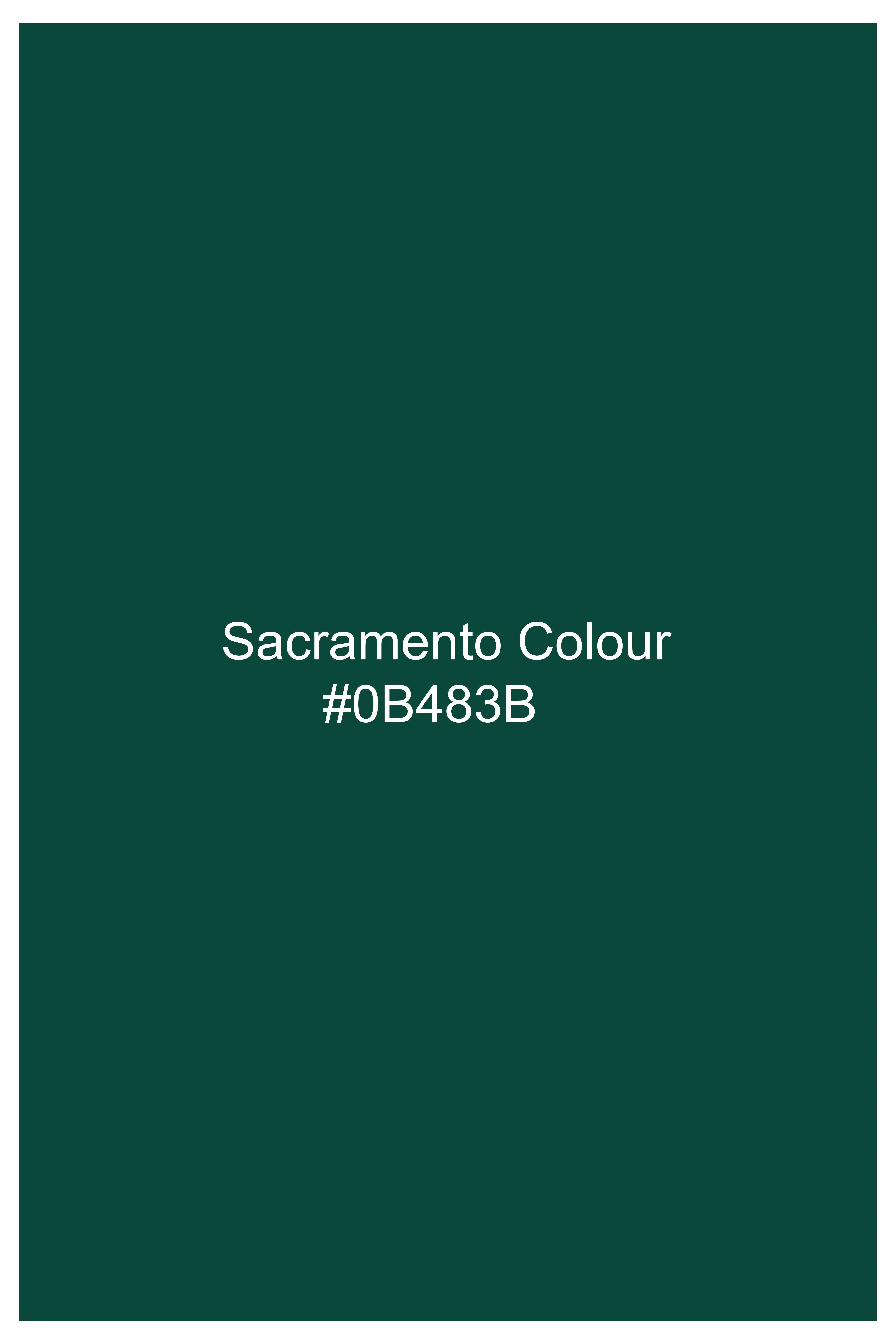 Sacramento Green Royal Oxford Shirt - Image 6