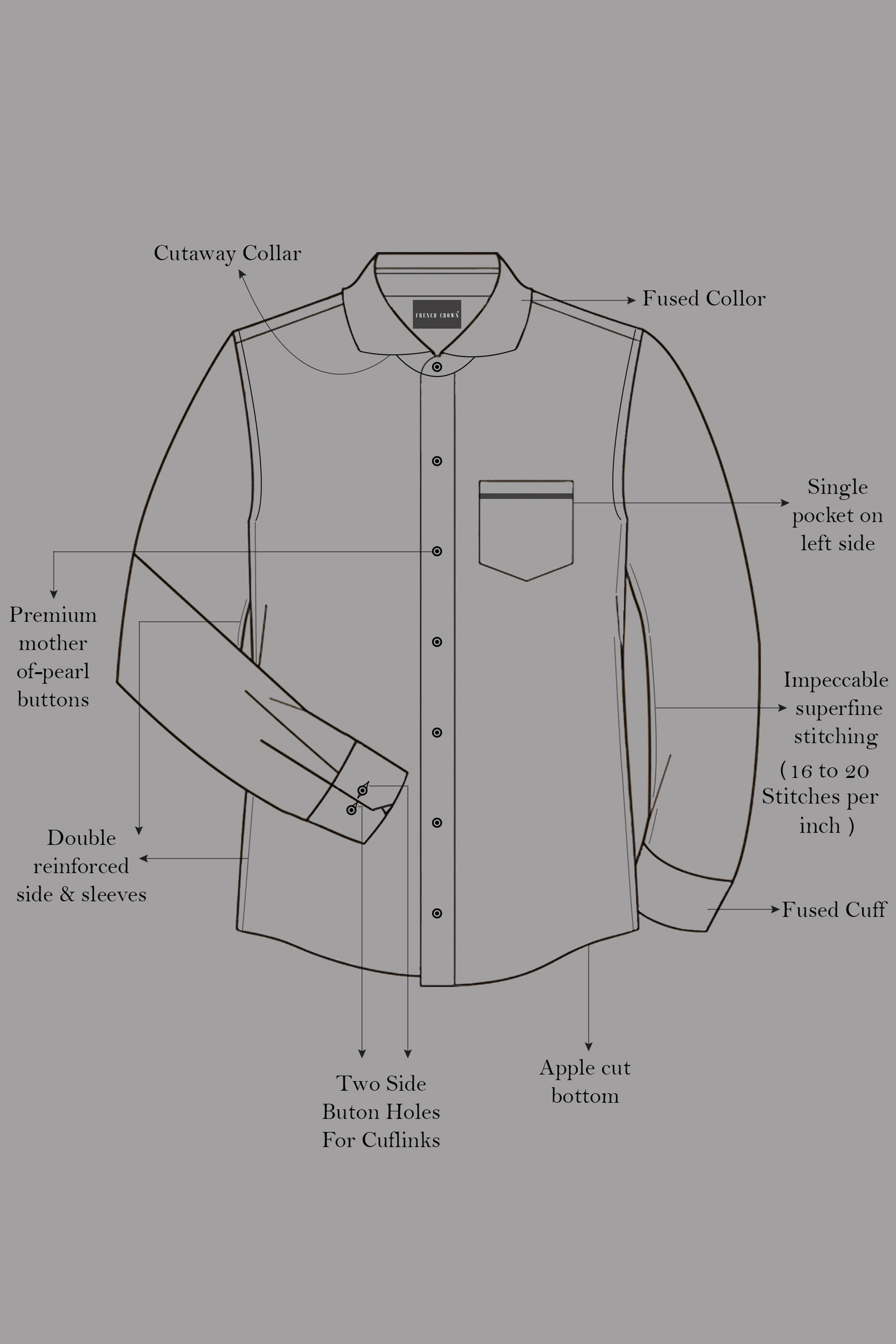 Sacramento Green Royal Oxford Shirt - Image 7