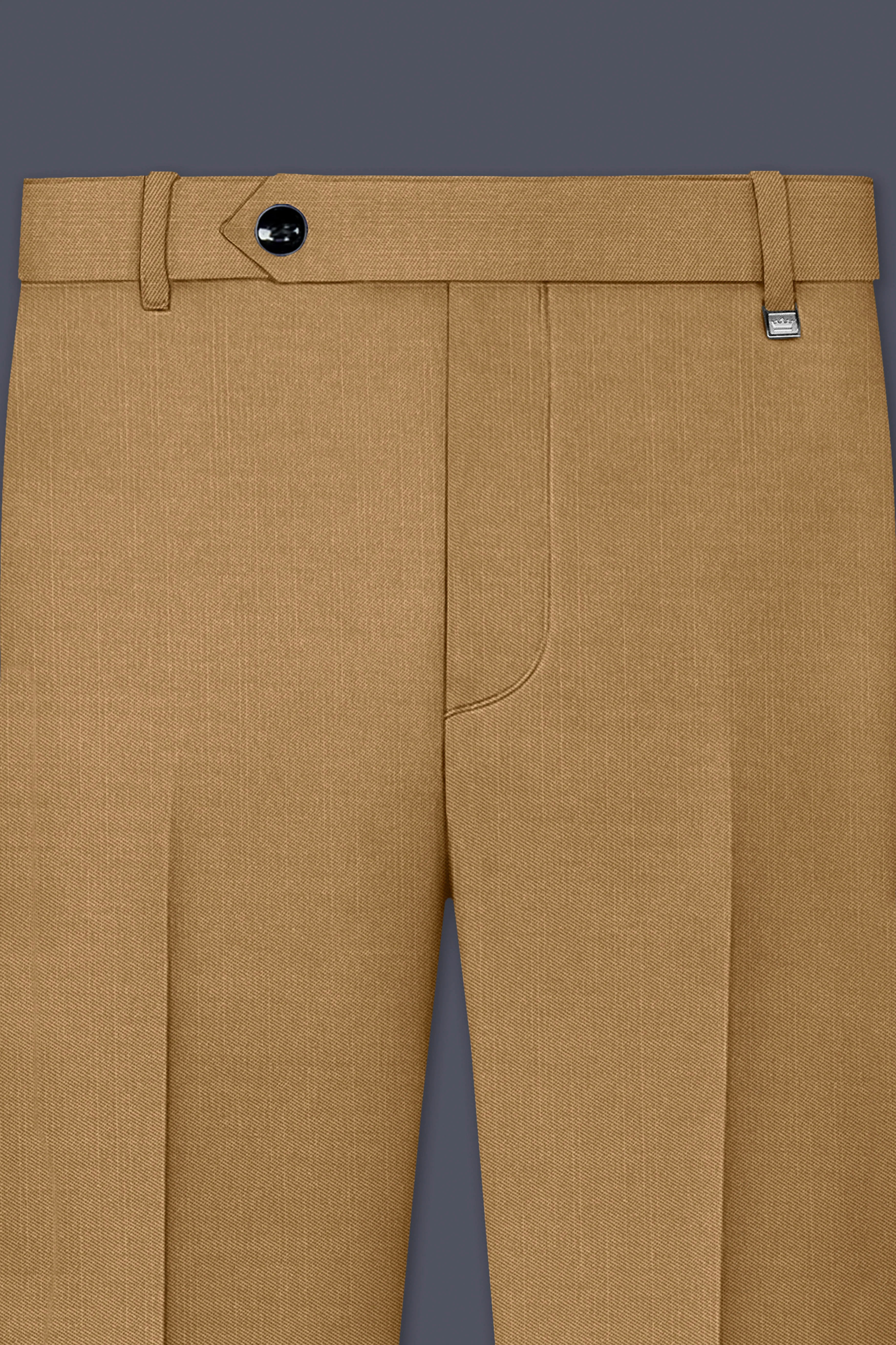 Twine Beige Wool Rich Double Breasted Suit - Image 12