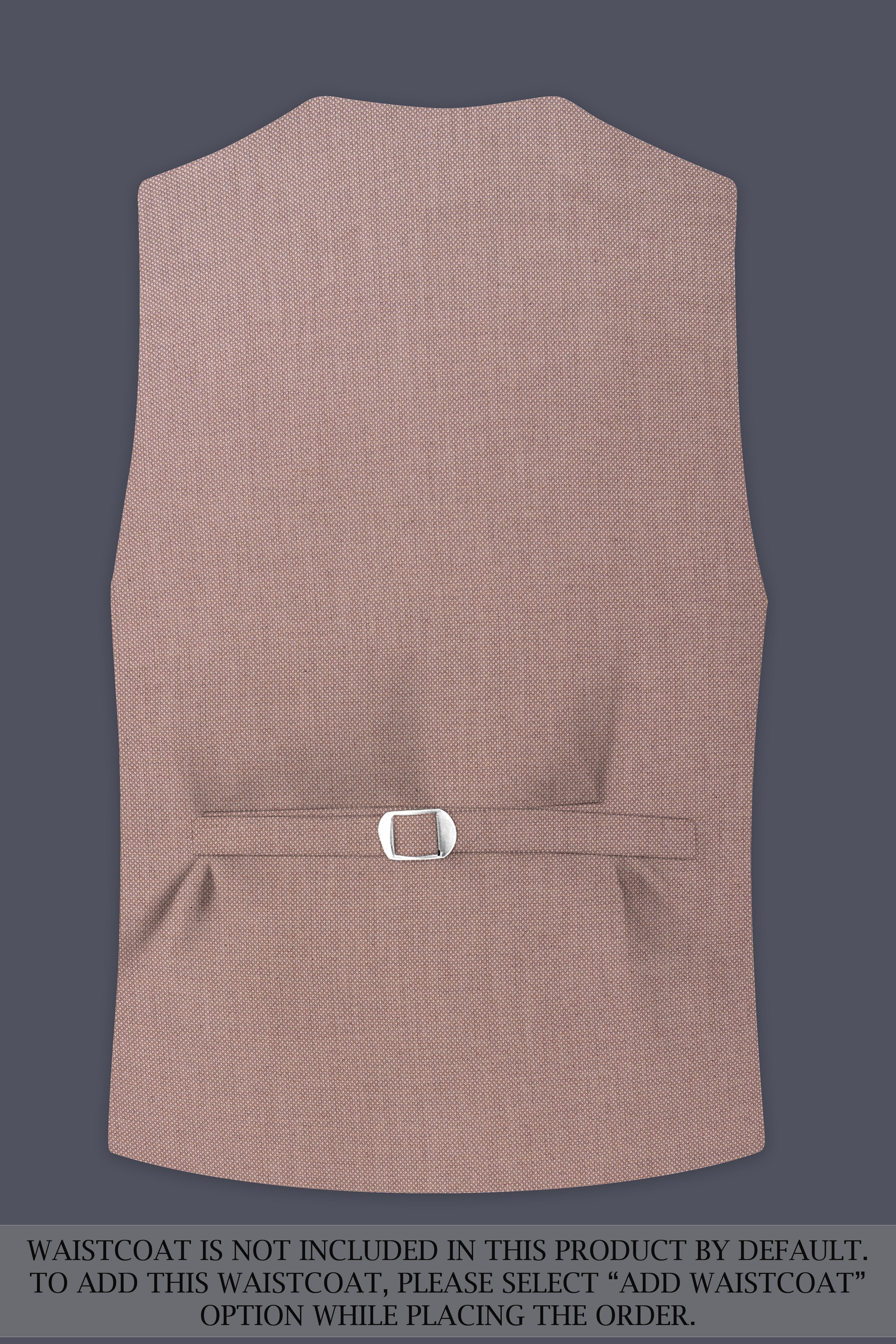 Velbrun-Zorba Brown Textured Wool Rich Single Breasted Suit - Image 17